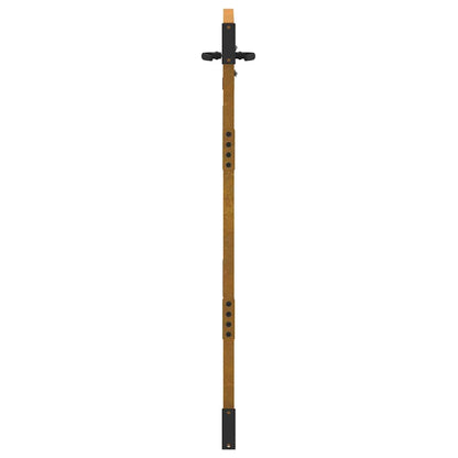 Hageport 85x150 cm cortenstål