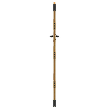 Hageport 85x200 cm cortenstål