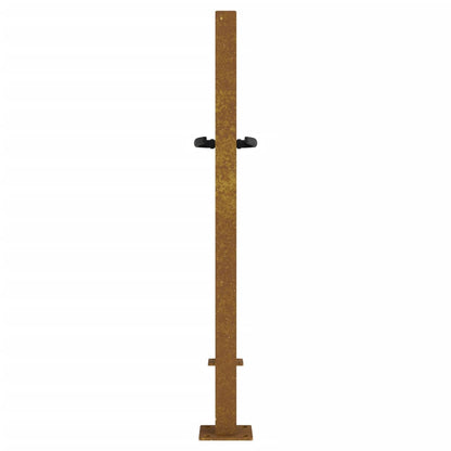 Hageport 105x80 cm cortenstål