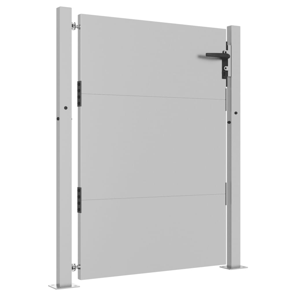 Hageport 105x130 cm cortenstål