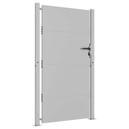 Hageport 105x205 cm cortenstål