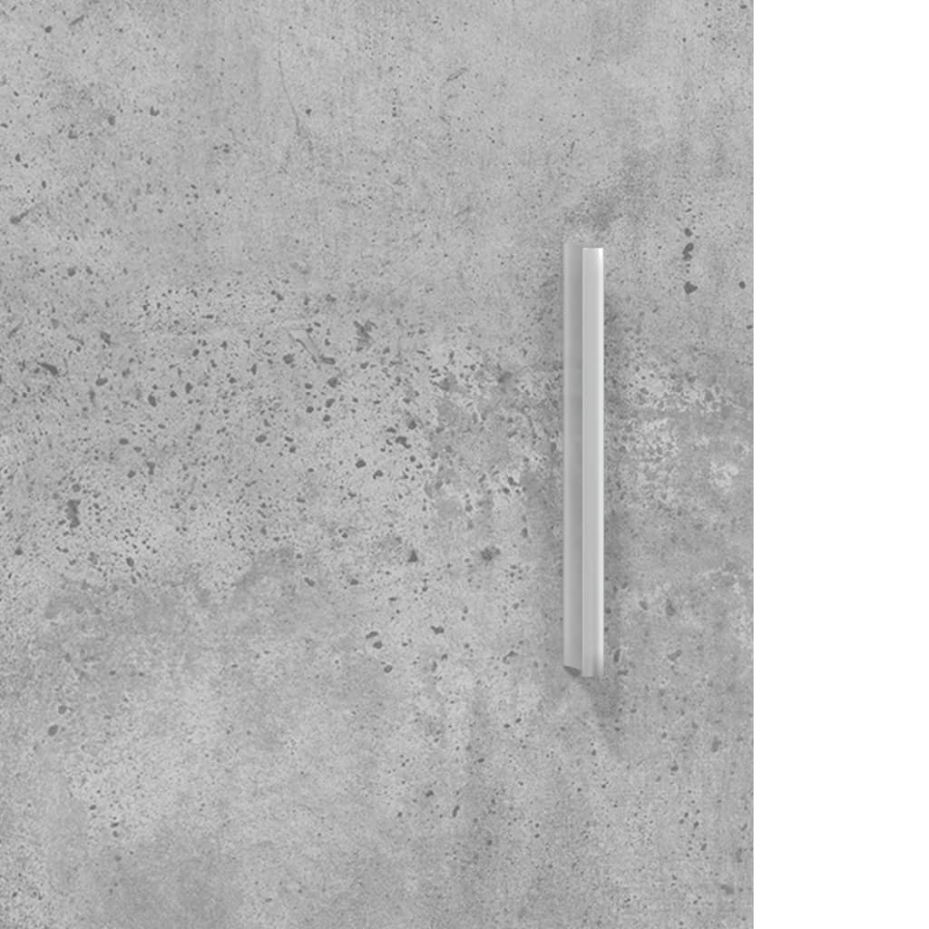 Akvariumstativ betonggrå 101x41x58 cm konstruert tre