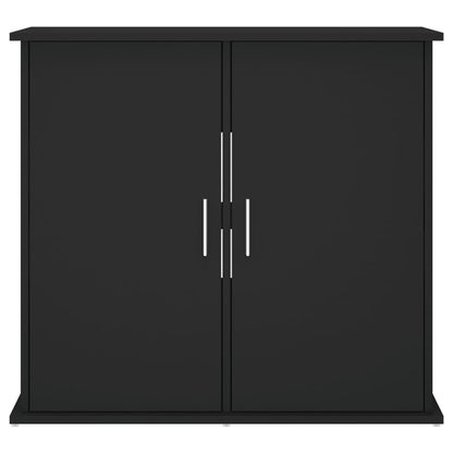 Akvariumstativ svart 81x36x73 cm konstruert tre
