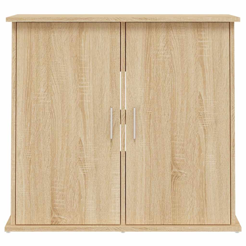 Akvariumstativ sonoma eik 81x36x73 cm konstruert tre