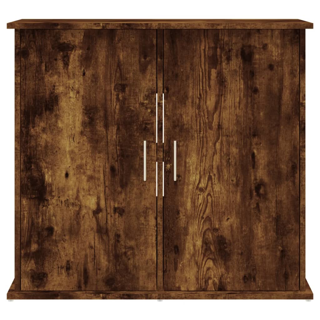 Akvariumstativ røkt eik 81x36x73 cm konstruert tre