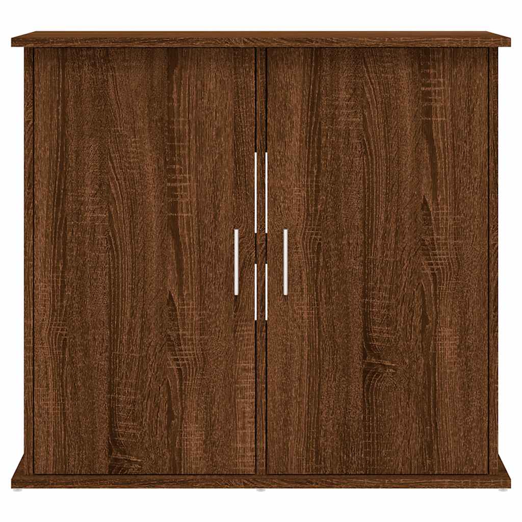 Akvariumstativ brun eik 81x36x73 cm konstruert tre