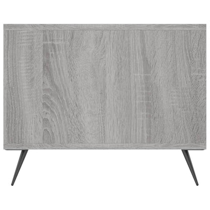 Salongbord grå sonoma 102x50x40 cm konstruert tre