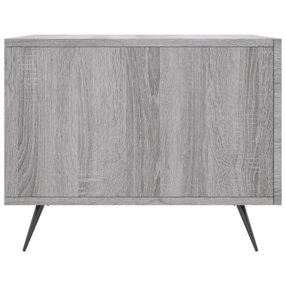 Salongbord 2 stk grå sonoma 50x50x40 cm konstruert tre