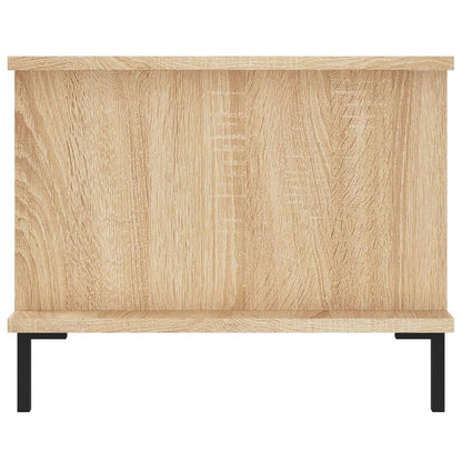Salongbord sonoma eik 90x50x40 cm konstruert tre