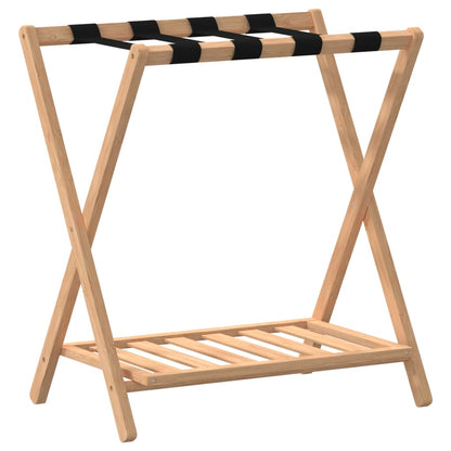 Bagasjestativ 68x38x58 cm bambus
