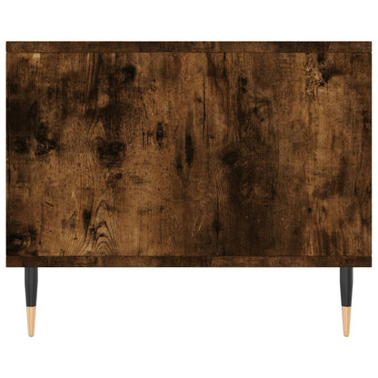 Salongbord røkt eik 90x50x40 cm konstruert tre