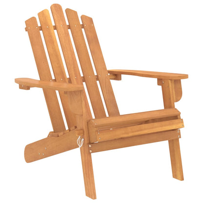 Adirondack-hagestoler 2 stk heltre akasie