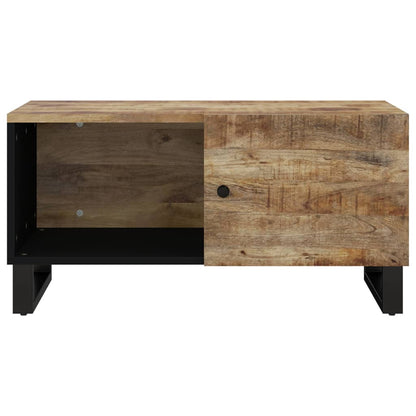 Salongbord 80x50x40 cm heltre mango og konstruert tre