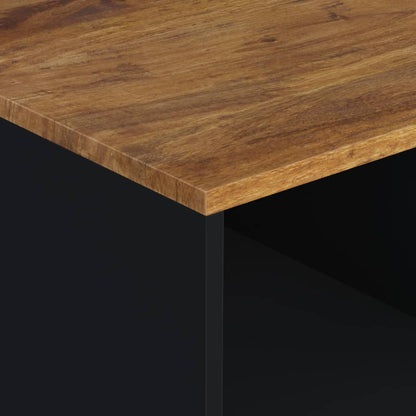 Salongbord 80x50x40 cm heltre mango og konstruert tre