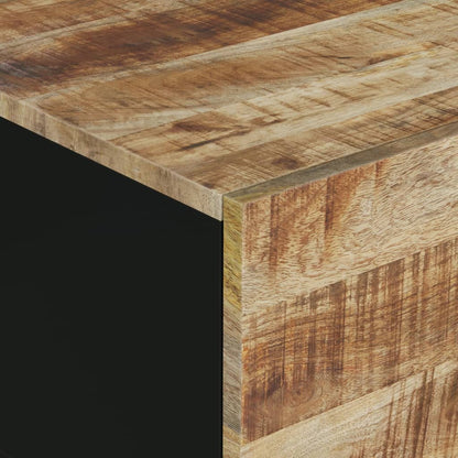 Salongbord 80x50x40 cm heltre mango og konstruert tre