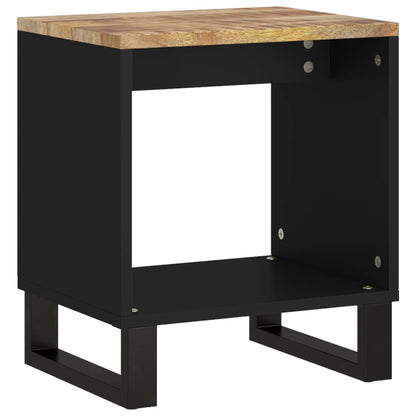 Salongbord 40x31x46 cm heltre mango og konstruert tre