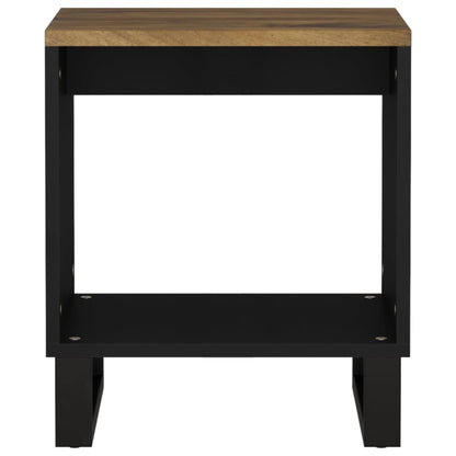 Salongbord 40x31x46 cm heltre mango og konstruert tre