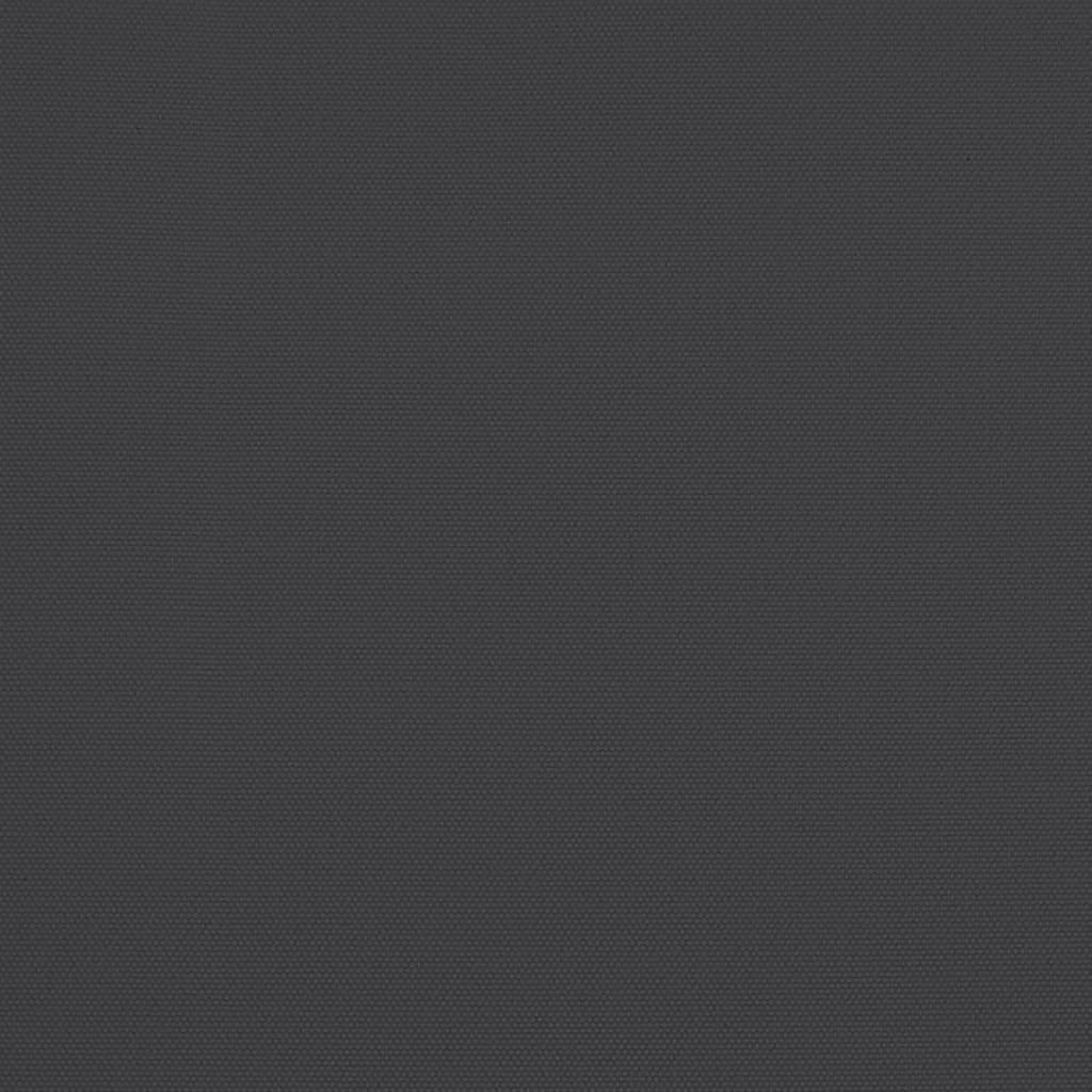 Hageparasoll dobbelt hode med LED svart 316x145 cm