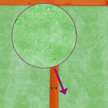 Hageredskapsbod brun 83x57x140 cm heltre furu