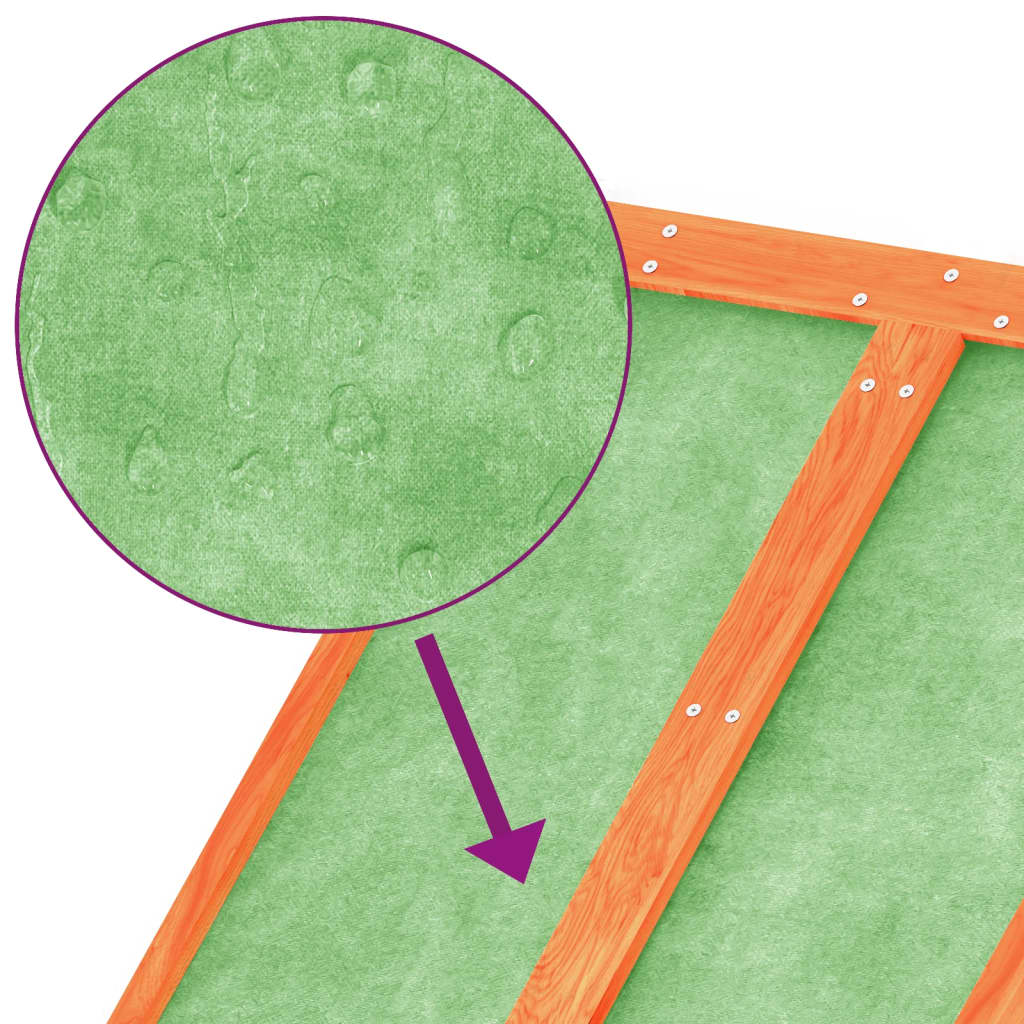 Hageredskapsbod brun 89x52,5x175 cm heltre furu