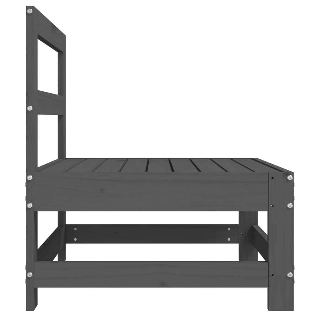 Hagemidtsofa grå heltre furu