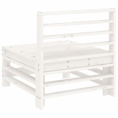 Hagemidtsofa hvit heltre furu