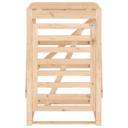 Søppeldunkskur 84x90x128,5 cm heltre furu