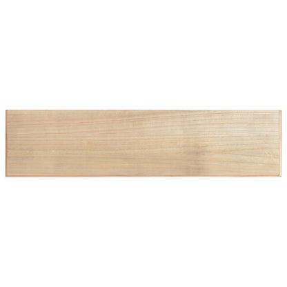 Konsollbord svart 110x30x76 cm konstruert tre