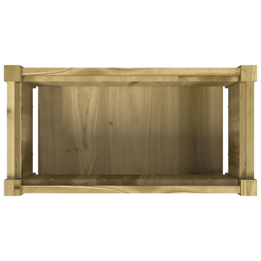 Hageplantekasse 60x31x31 cm impregnert furu