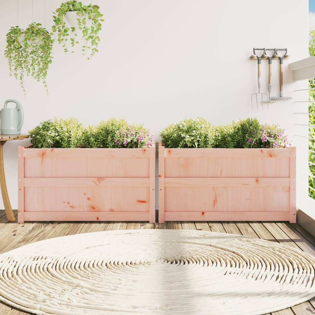 Hageplantekasse 2 stk heltre douglasgran