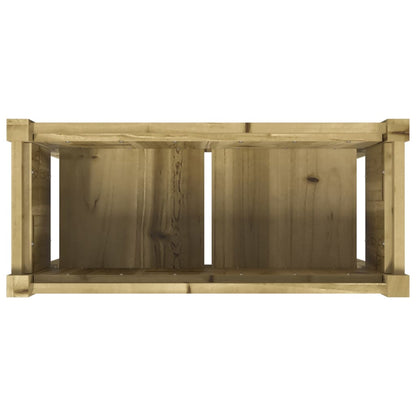 Hageplantekasse med ben 70x31x70 cm impregnert furu