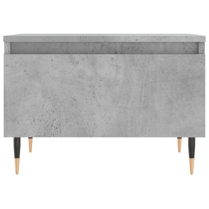 Salongbord betonggrå 50x46x35 cm konstruert tre