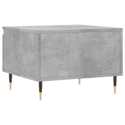 Salongbord betonggrå 50x46x35 cm konstruert tre