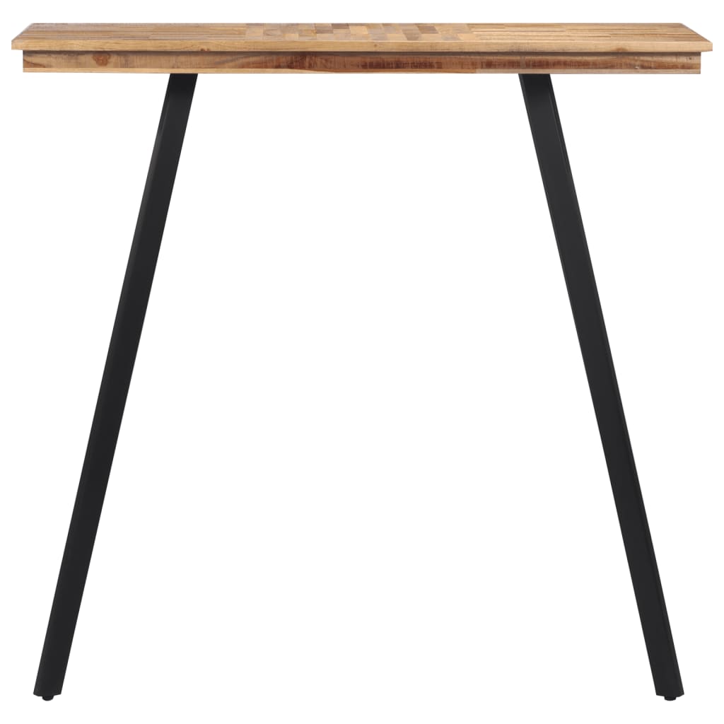 Sammenleggbart barbord 110x55x105 cm heltre teak