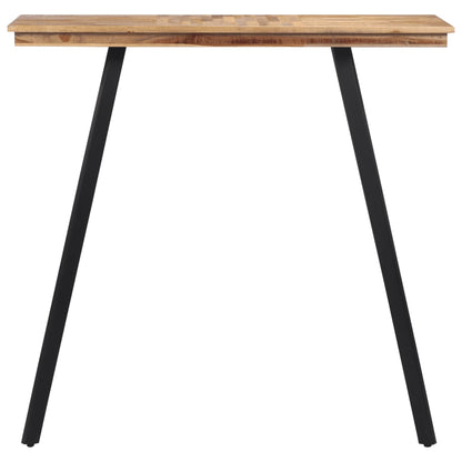 Sammenleggbart barbord 110x55x105 cm heltre teak