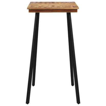 Sammenleggbart barbord 110x55x105 cm heltre teak