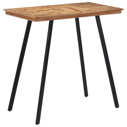 Sammenleggbart barbord 110x55x105 cm heltre teak