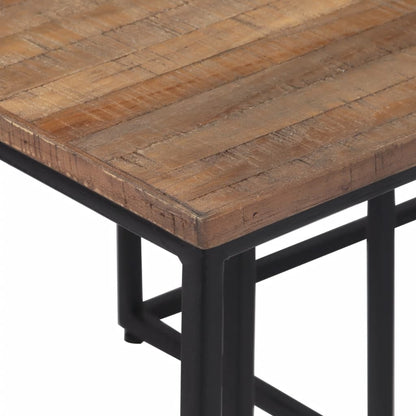 Stablebare sofabord 3 stk heltre teak