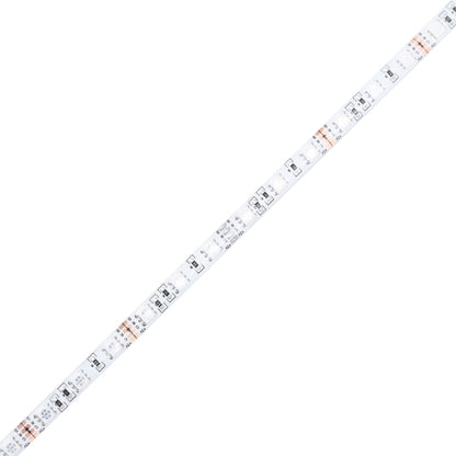 Sengeramme med LED-lys betonggrå 200x200 cm konstruert tre