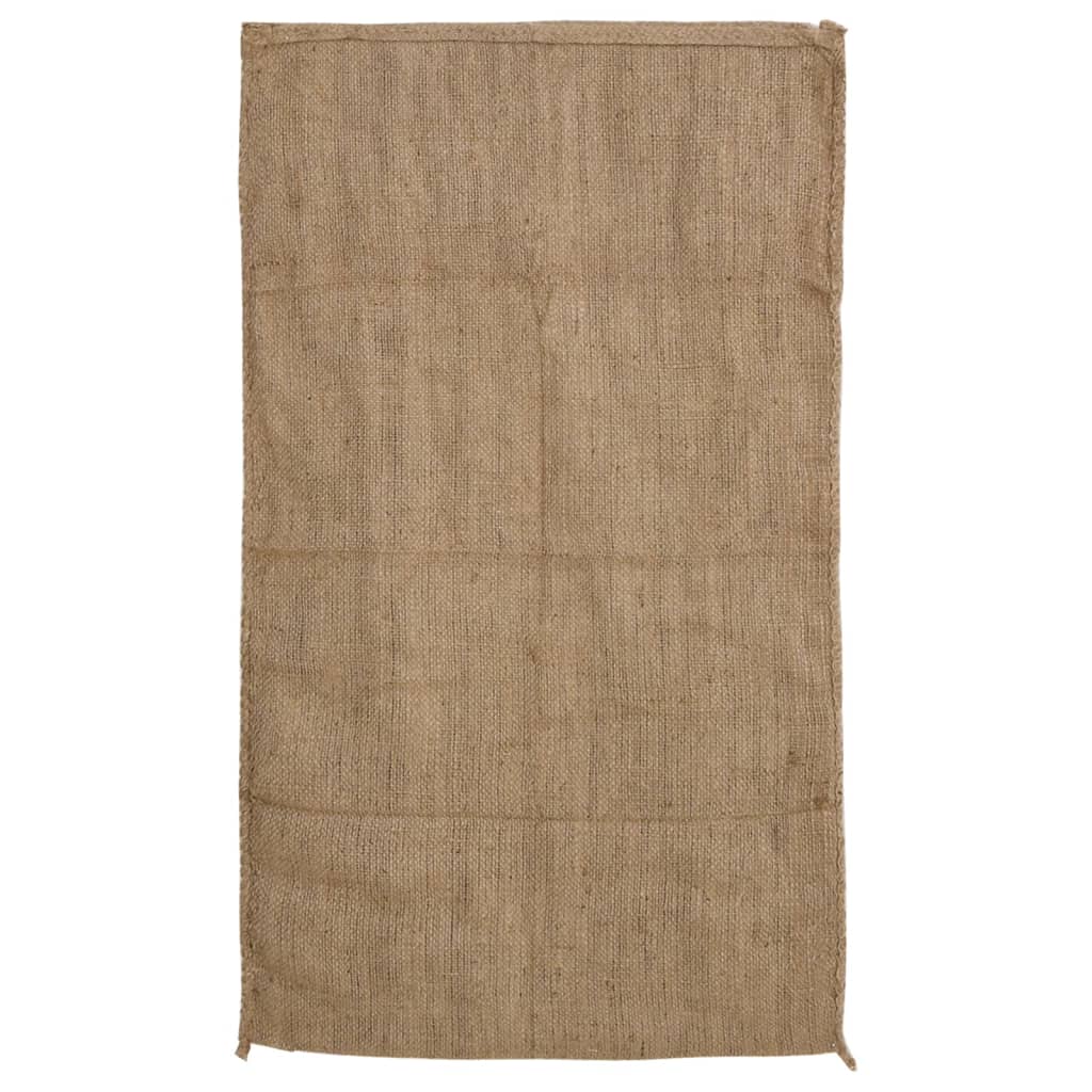 Jutesekker 5 stk 60x105 cm 100% jute 340 gsm