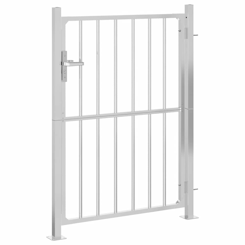 Hageport 85x145 cm rustfritt stål