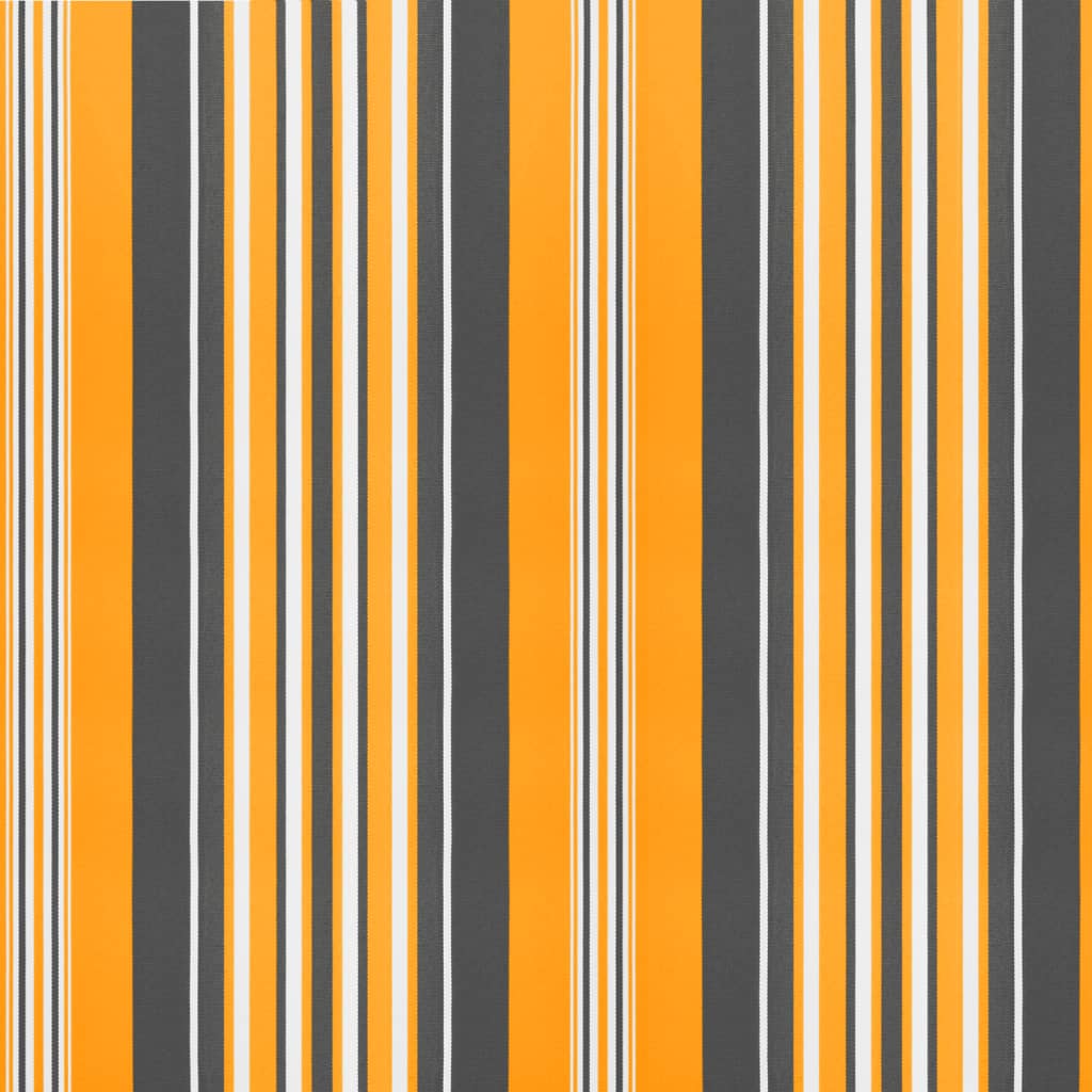 Erstatningsduk for markise flerfarget stripe 6x3,5 m