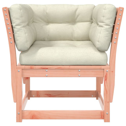 Hagesofa med armlener og puter heltre douglasgran