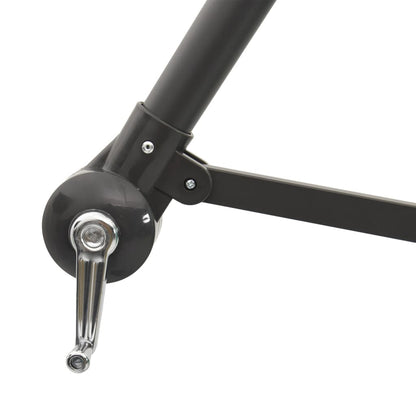 Hageparasoll med stålstang grønn 269x269x235 cm