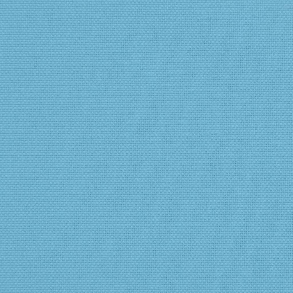 Hageparasoll med stålstang blå 248x248x248 cm