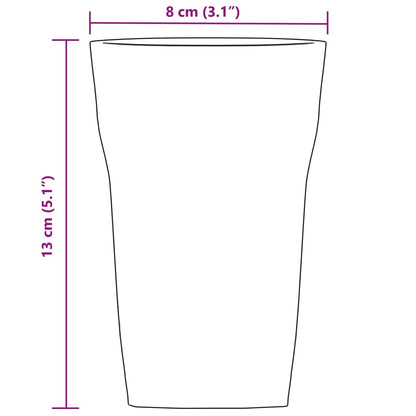 Ølglass 6 stk 415 ml