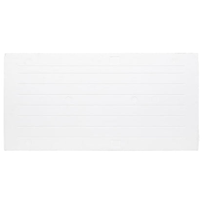 3D-veggpaneler 10 stk mørkebrun 100x50 cm EPS