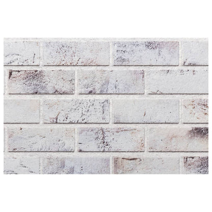 3D-veggpaneler 10 stk lysegrå 100x50 cm EPS