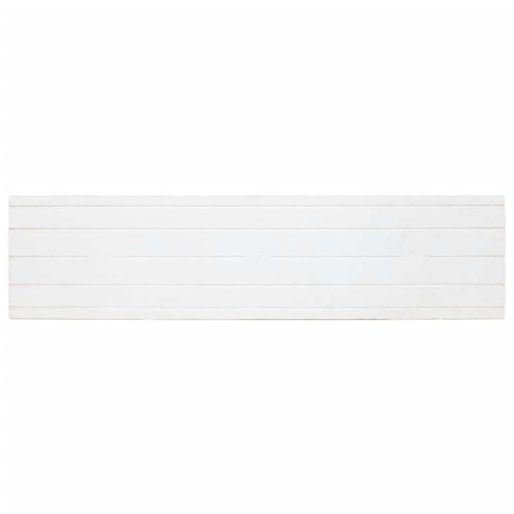 3D-veggpaneler 14 stk hvit og rød 100x25 cm EPS