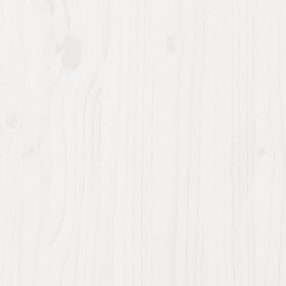 Hageplantekasse hvit 40x40x50 cm heltre furu